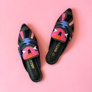 Kat Maconie Green Romi Mules